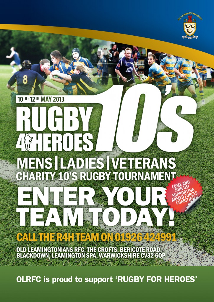 Rugby4Heroes 10s Team Entry