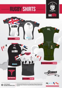 OLRFC Rugby4Heroes Clothing Range