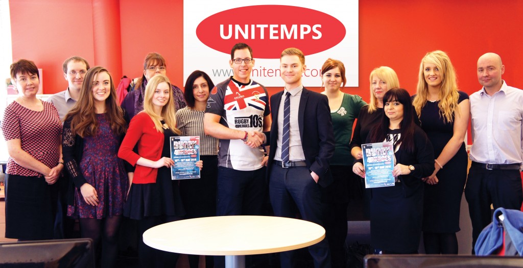 Unitemps sponsors Rugby4Heroes